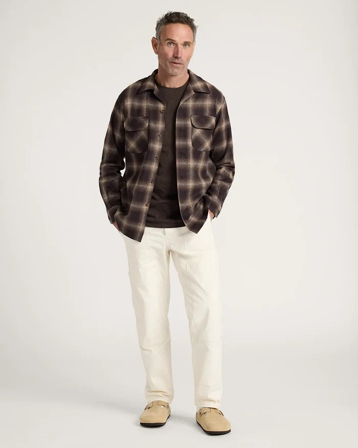 Pendleton Board Shirt - Brown Mix Ombre