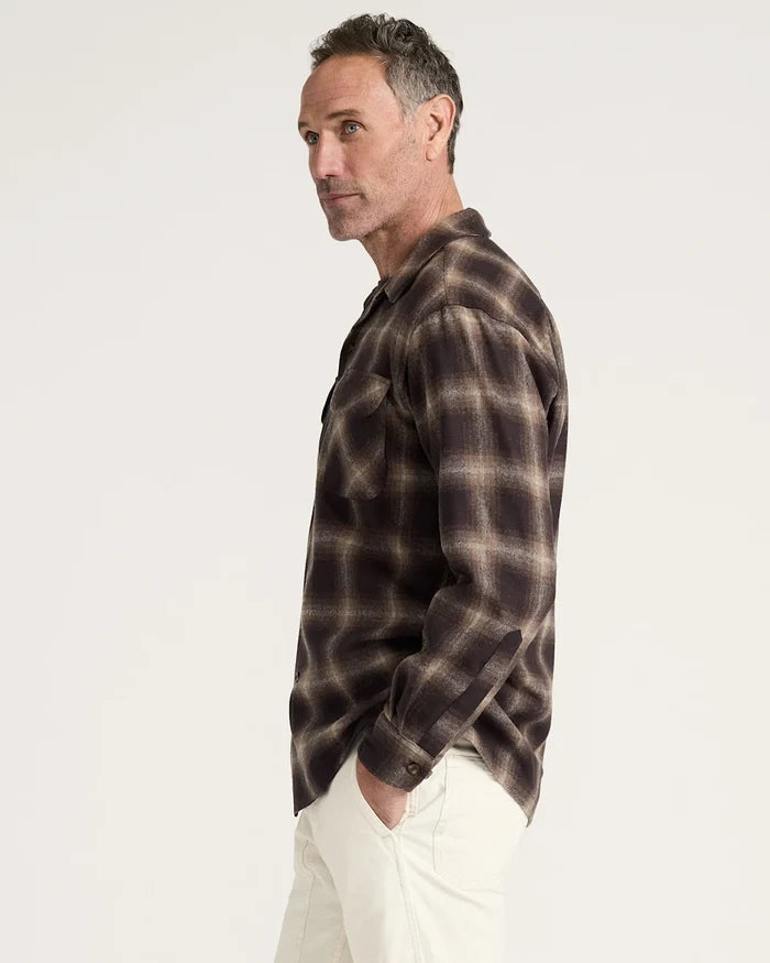 Pendleton Board Shirt - Brown Mix Ombre