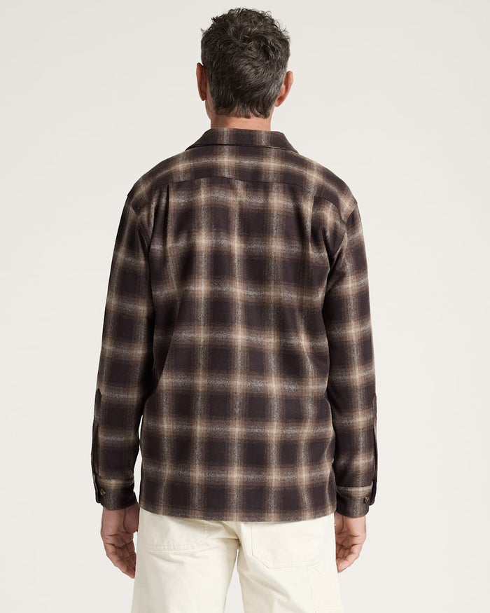 Pendleton Board Shirt - Brown Mix Ombre