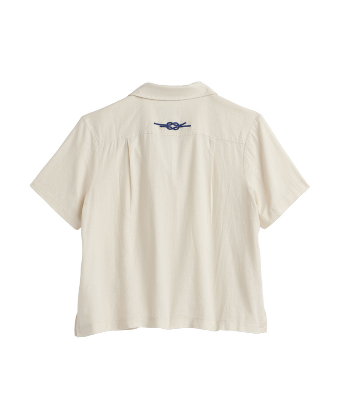 Pendleton Embroidered Short Sleeve Camp Shirt – Women's