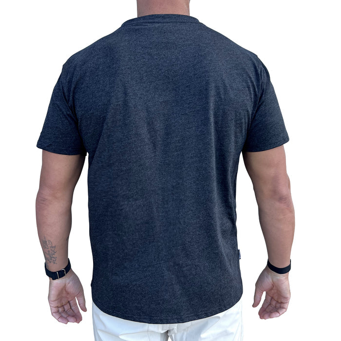 Piha Logo Tee - Charcoal