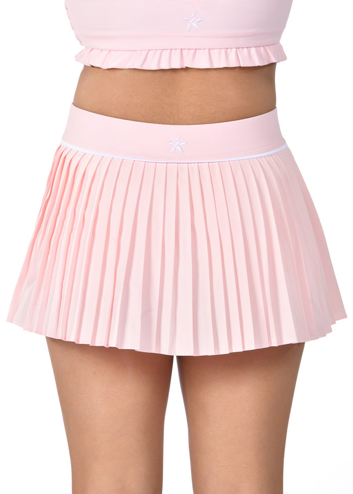 Pleats Please Skirt in Powder Pink