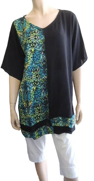Plusss Crinkle Rayon Top