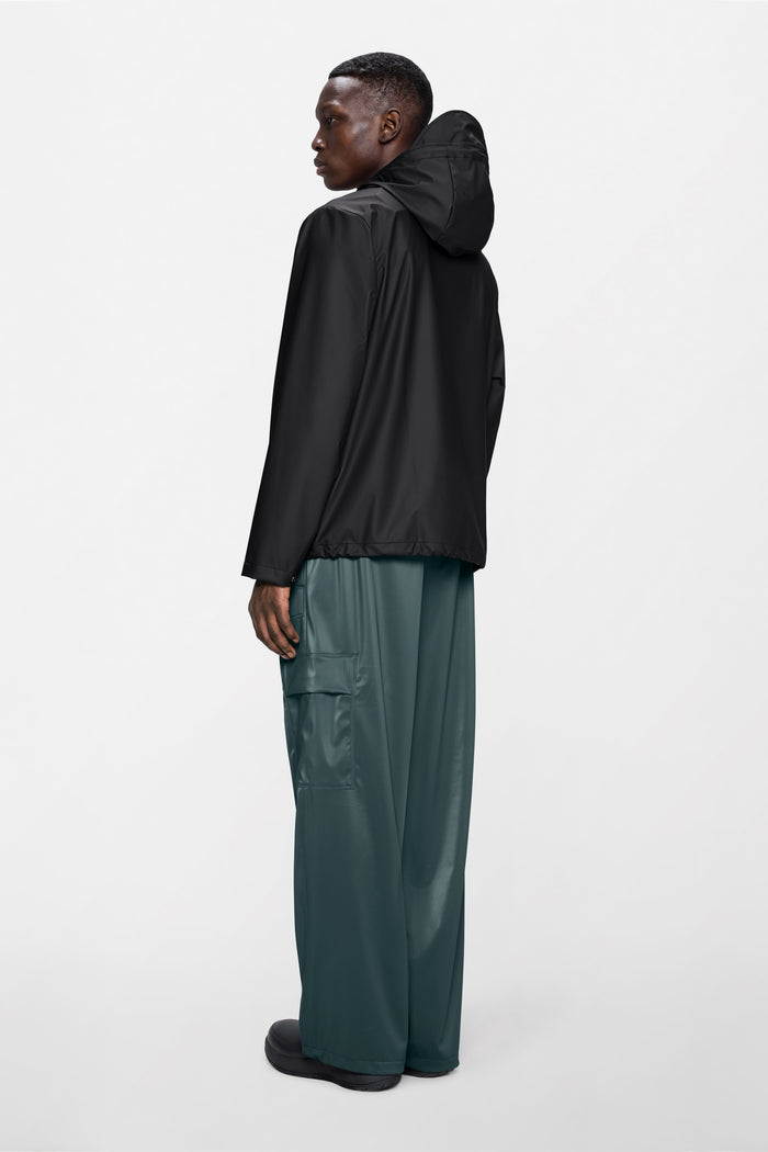 RAINS Pocket Jacket Black Jacket