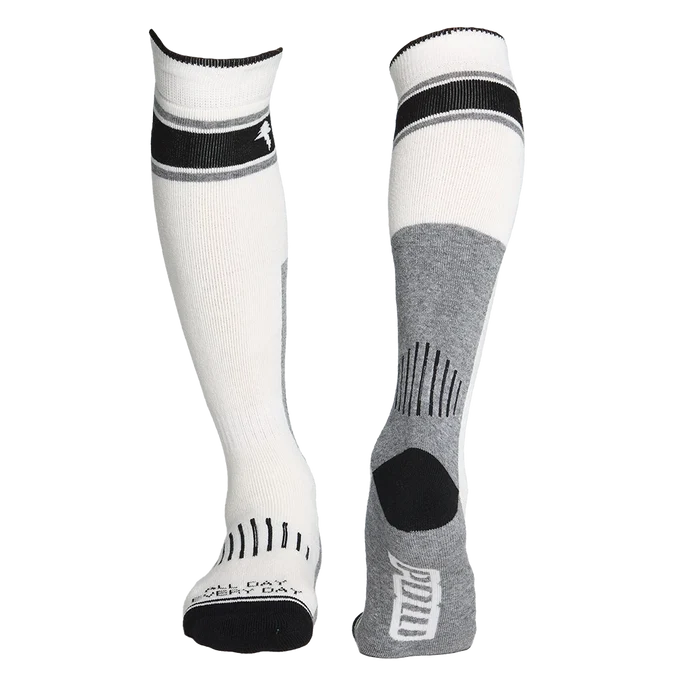 Pow Lightning Tree Sock 3-Pack - White