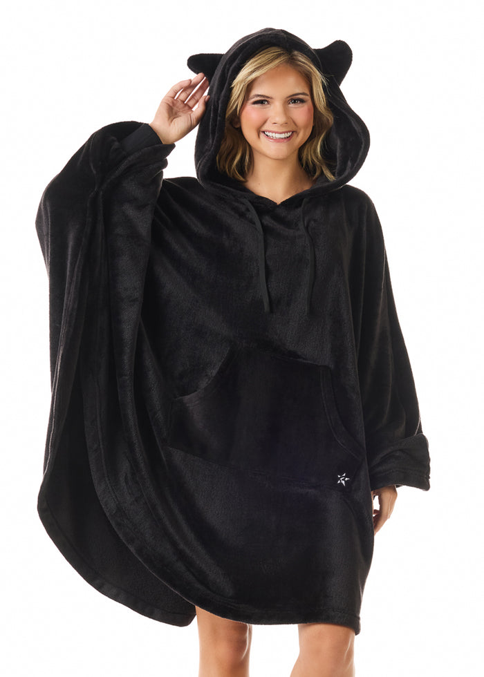 Purrfect Onesie in Black