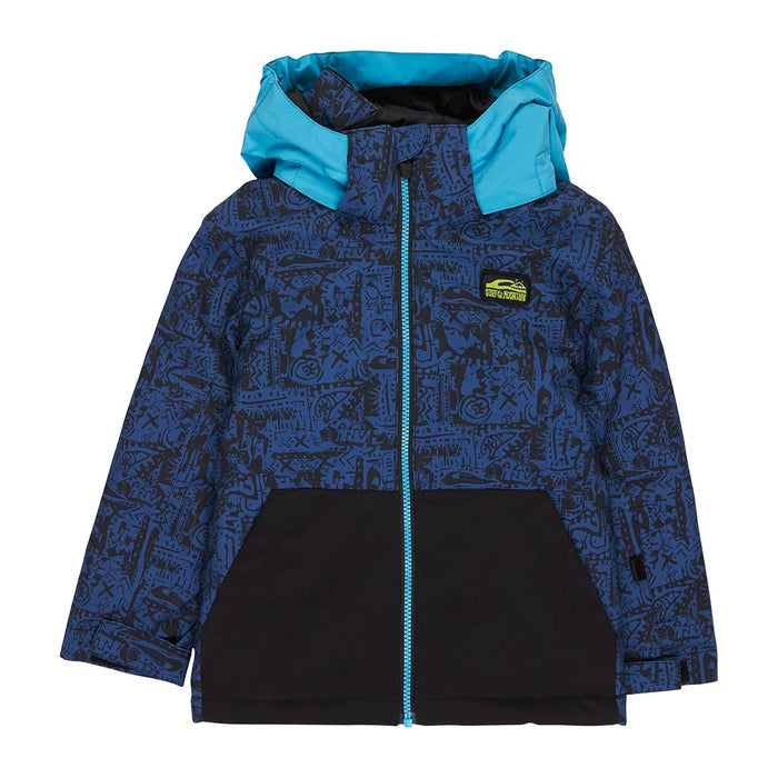 Quiksilver 2026 Kids Little Mission Jacket - Rock and Roll True Black