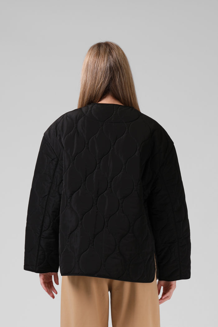 Quilted Jacket - Black