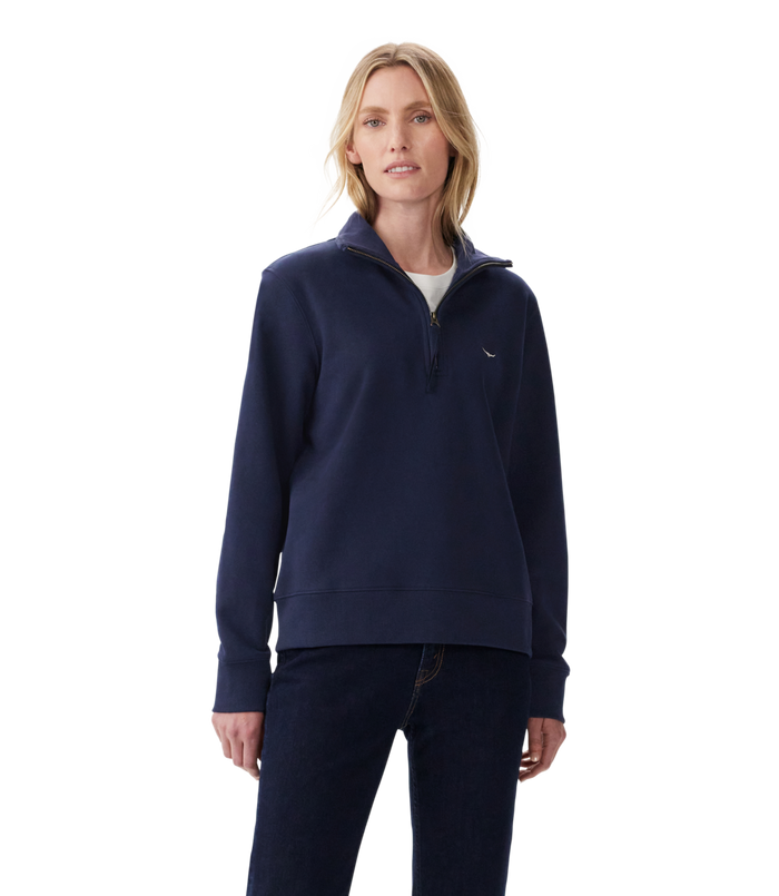 R M Williams Trickett 1/4 Zip Sweatshirt