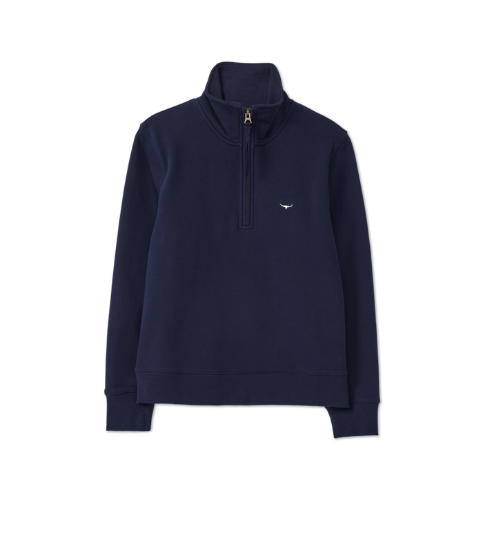R M Williams Trickett 1/4 Zip Sweatshirt