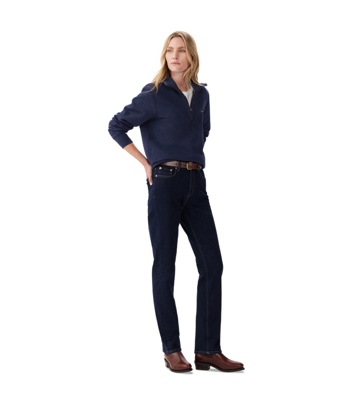 R M Williams Trickett 1/4 Zip Sweatshirt
