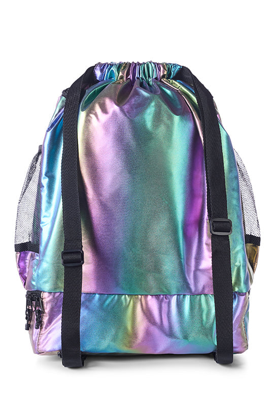 Rebel Drawstring Tote Bag in Cosmic Ink