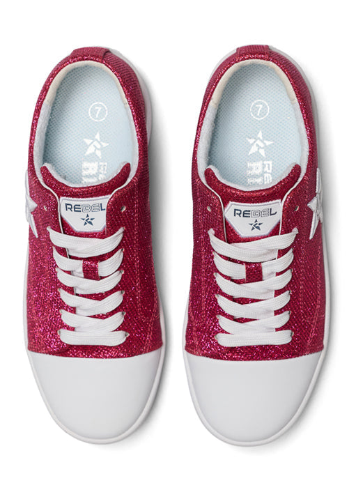 Rebel Starstruck Shoe in Fuchsia Sparkle