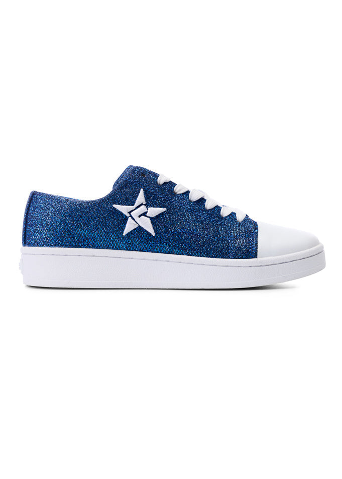 Rebel Starstruck Shoe in Royal Blue Sparkle