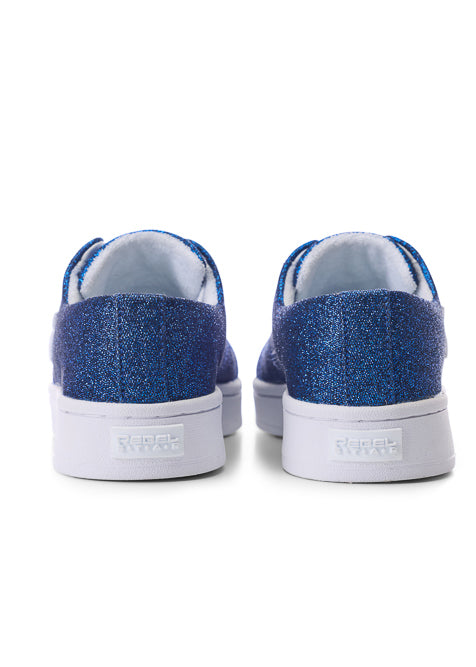 Rebel Starstruck Shoe in Royal Blue Sparkle