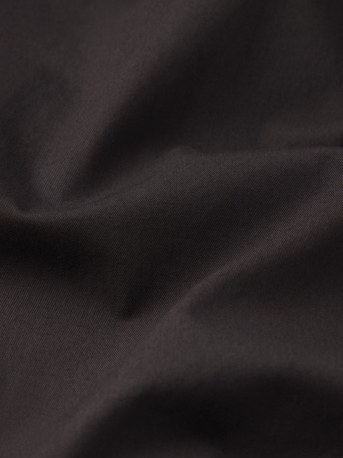 Relaxed Cotton Trousers -- Washed Black