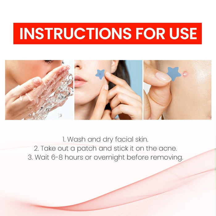 Repair Acne Patch invisible finish suitable for daytime wear