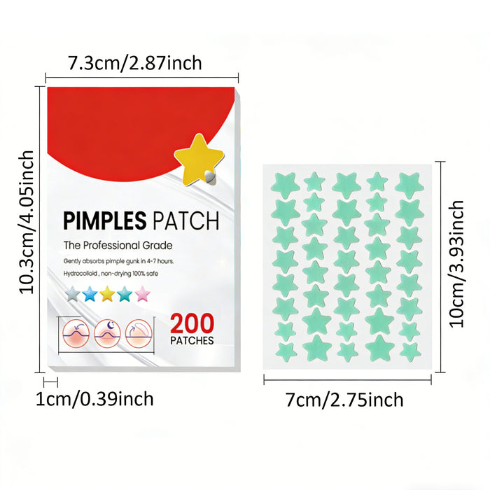 1 Box (200 Acne Patches)