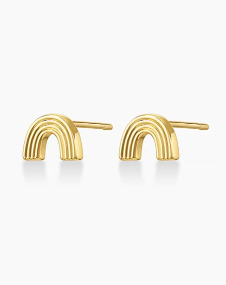 Retro Rainbow Studs