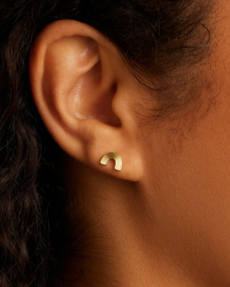 Retro Rainbow Studs