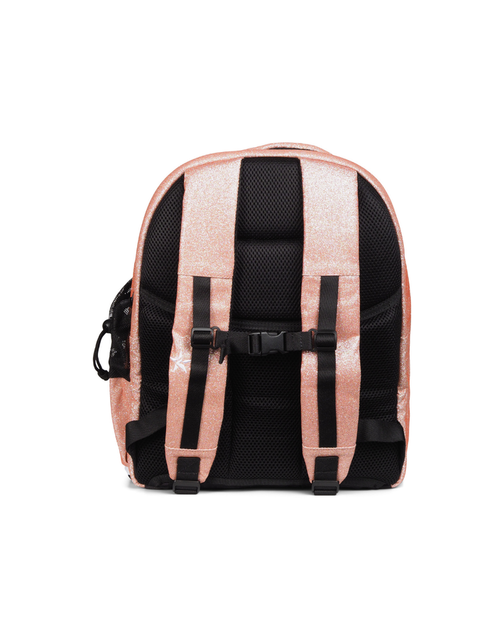 Rose Gold Rebel Dream Bag Plus with White Zipper
