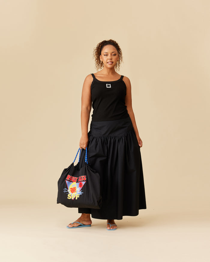 RUBY SAYS SPF TOTE BLACK