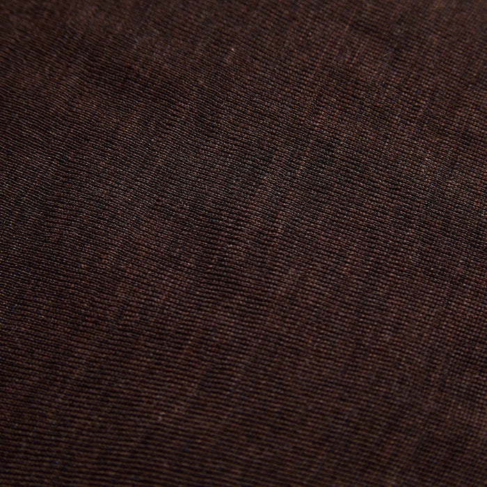 Ruff Baby Romper - Merino Wool & Silk - Cacao