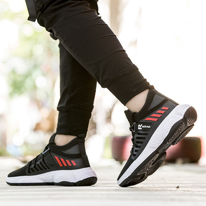 comfortable shoes breathable mesh sneaker khaki knit upper with white EVA sole for standing shifts and walking