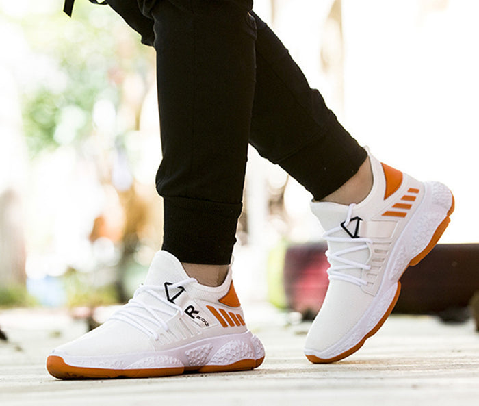 Running Shoes - Breathable Mesh Trainers Light EVA Sole