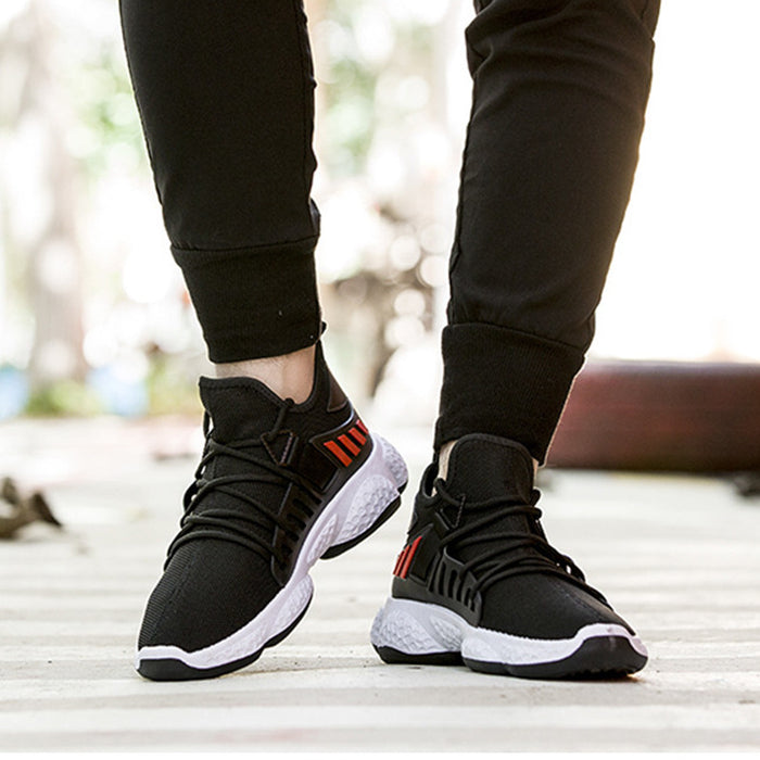 Running Shoes - Breathable Mesh Trainers Light EVA Sole
