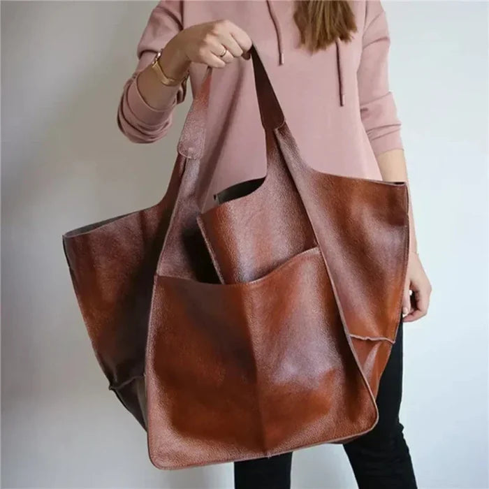 Ruth - Timeless Allure Vegan Leather Tote Bag