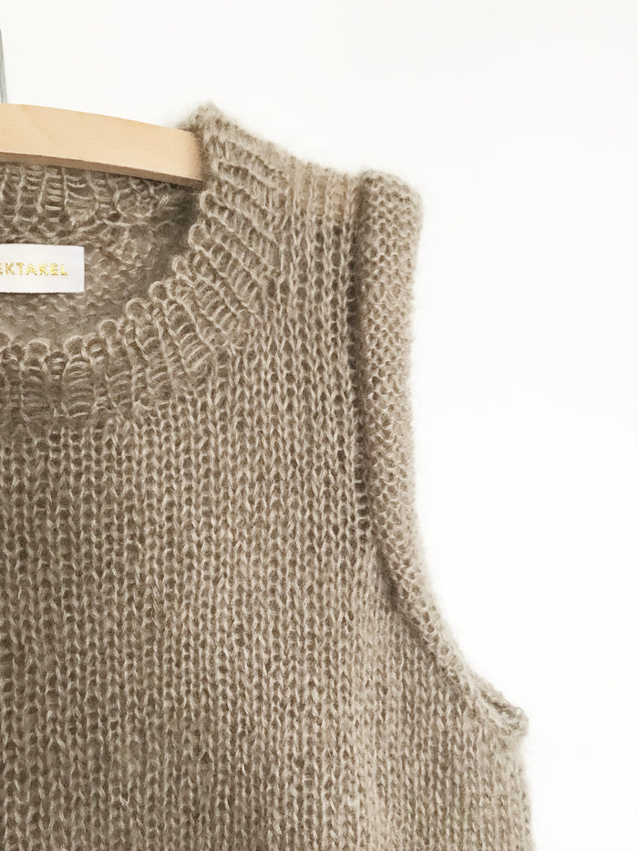 Saga Vest strikkeopskrift