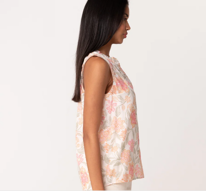 Sami Button Front Tank Top