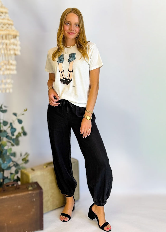 Sanctuary Clothing Melody Micro Linen Balloon Pant