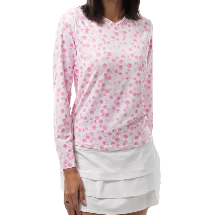 SanSoleil Sunglow Play 4 Pink L/S T-Shirt - Play 4 Pink