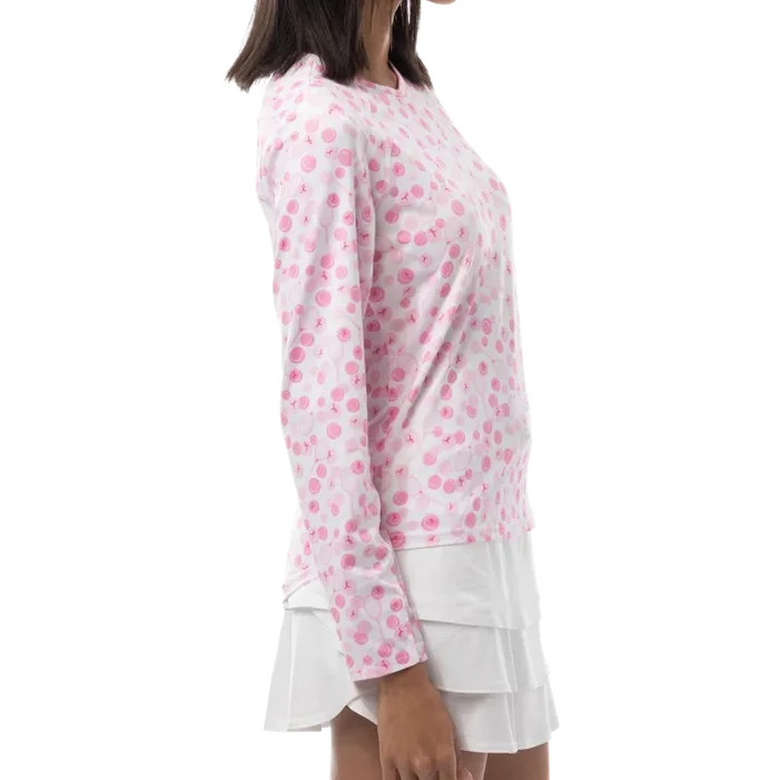 SanSoleil Sunglow Play 4 Pink L/S T-Shirt - Play 4 Pink