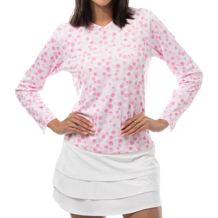 SanSoleil Sunglow Play 4 Pink L/S T-Shirt - Play 4 Pink