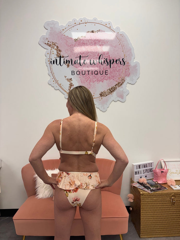 Sarah Floral Triangle Top - Intimate Whispers