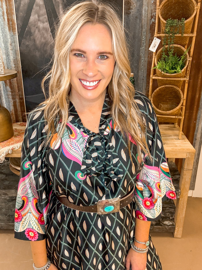 SAY YES TO THE PRINTED MAXI DRESS