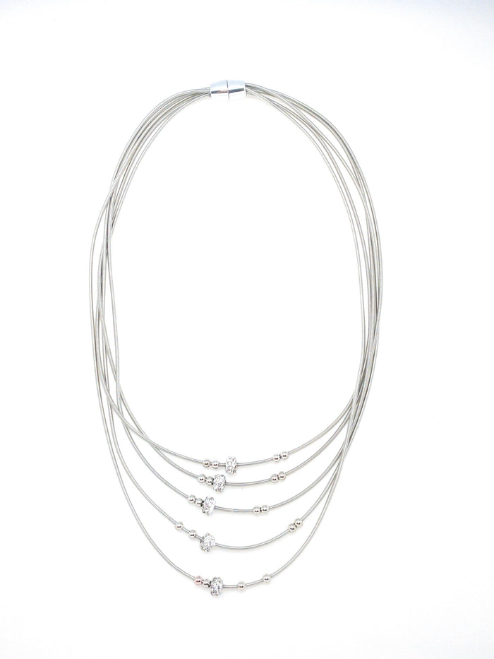 Selena Necklace in Silver