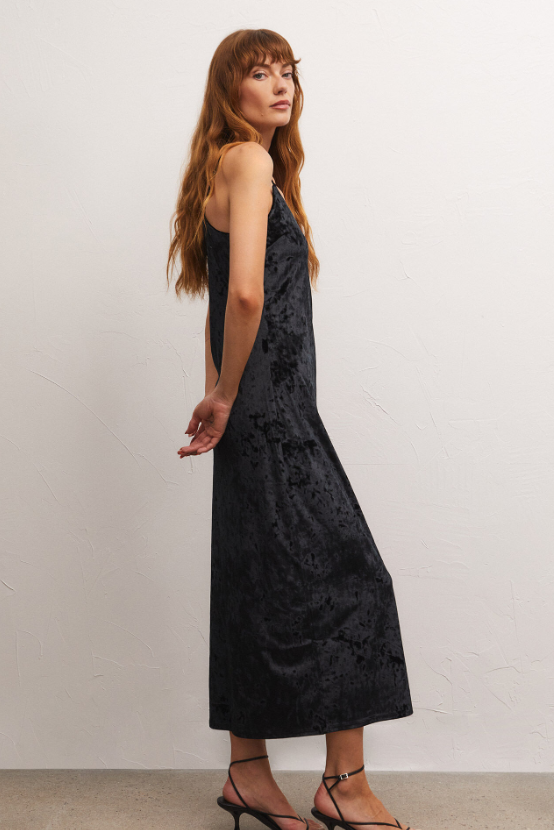 Selina Crushed Velvet Dress