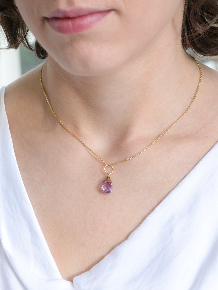 Sicily amethyst nh necklace