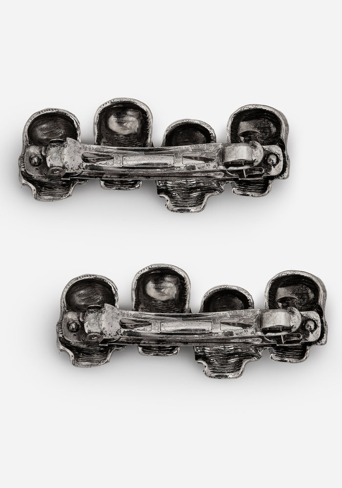 Skull Hair Clips