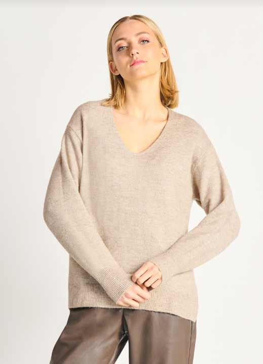 Slit Hem Sweater