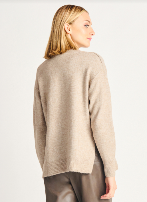Slit Hem Sweater