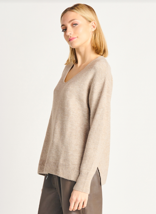 Slit Hem Sweater