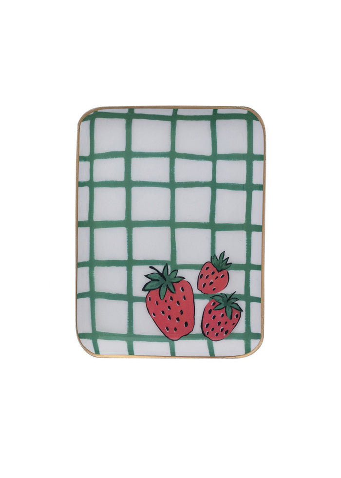 Small Fruit Tray - Strawberries