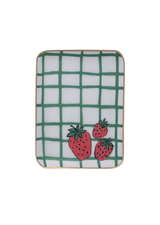 Small Fruit Tray - Strawberries
