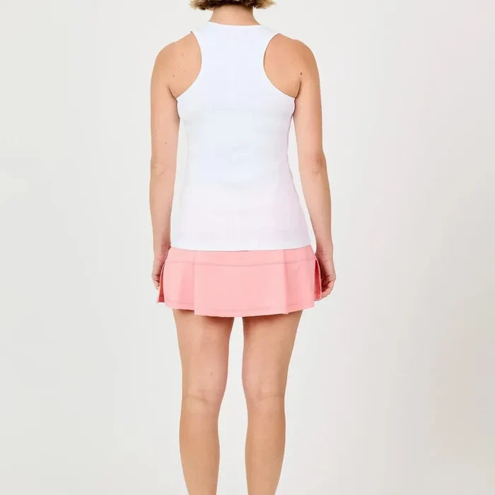 Sofibella UV Racerback Tank - White