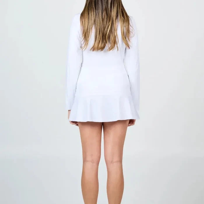 Sofibella White Lotus Skort (14") - White